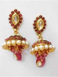 Polki Earrings